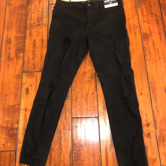 NWT HOLLISTER HIGH RISE SKINNY JEANS - Picture 2 of 4